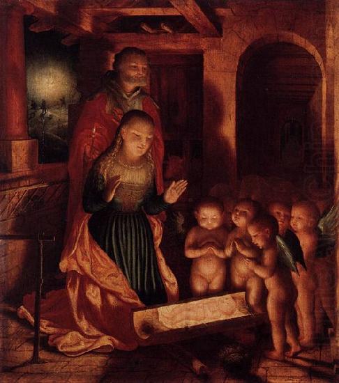 The Birth of Jesus, Master of Ab Monogram